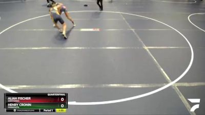 149 lbs Quarterfinal - Henry Cronin, Minnesota vs Aliah Fischer, Owatonna