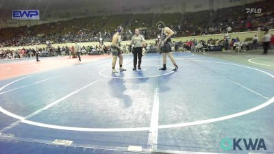 285 lbs Semifinal - Braylon Logsdon, Standfast vs Zander Dickson-Reese, Bristow Youth Wrestling