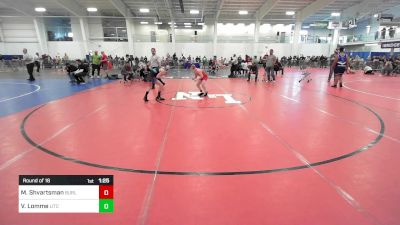 88 lbs Round Of 16 - Maximillian Shvartsman, Burlington vs Victor Lomme, Litchfield