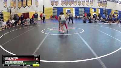 138 lbs Round 6 (8 Team) - Carlos Rodriguez, Team Osceola Wrestling Club vs Josue Batista, Altamonte WC