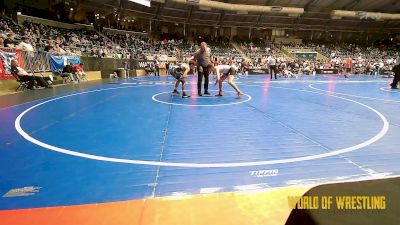 120 lbs Round Of 16 - Aiden Robideaux, Prodigy Elite Wrestling vs Lincoln Hinchman, Contender Wrestling Academy