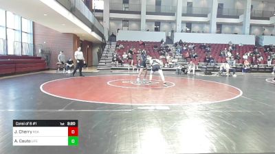 165 lbs Consi Of 8 #1 - Jacob Cherry, Roanoke College vs Alex Couto, Life University