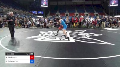 113 lbs Cons 16 #2 - Raekwon Shabazz, Connecticut vs Logan Schwanz, Minnesota