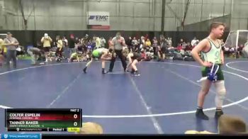 120 lbs Round 2 (6 Team) - Jace Komac, Montana Maroon vs Calvin Caba, South Dakota Blizzard