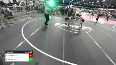 86 lbs Consolation - Santiago Guillent, SoCal Grappling Club vs Xander Poulin, Dominate WC