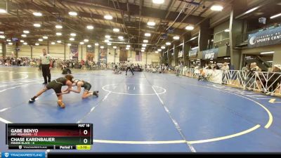 88 lbs Rd# 7- 10:45am Saturday Final Pool - Gabe Benyo, Mat Assassins vs Chase Karenbauer, Minion Black