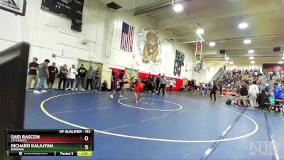 195 lbs Champ. Round 2 - Gabriel Herrera, Covina vs Jeremiah Aguero, Segerstrom