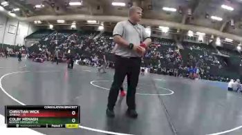 160 lbs Round 4 (16 Team) - Jakob Graham, Amherst vs Brett Smith, Norton Community