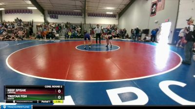 220 lbs Cons. Round 2 - Reef Spisak, Laramie vs Tristan Fish, South