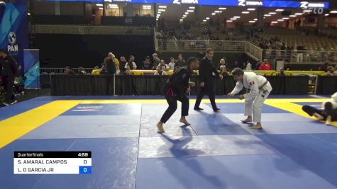 SANTIAGO AMARAL CAMPOS vs LUIS O GARCIA JR 2024 Pan Jiu Jitsu IBJJF Championship
