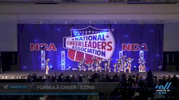 Formula Cheer - Icons [2023 L2 Junior - Small Day 1] 2023 NCA Milwaukee Classic