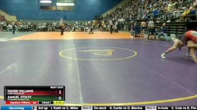 3 - 175 lbs Cons. Round 1 - Samuel Stoltz, Fluvanna County HS vs Xavier Williams, Lord Botetourt