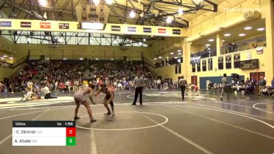 126 lbs Prelims - Cole Skinner, Cincinnati LaSalle vs Antonio Abate, Don Bosco Prep