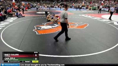 Quarterfinal - Cade Ziola, Omaha Skutt Catholic vs Rhett Cullers, Chadron