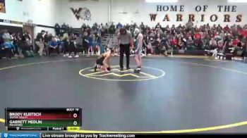 106 lbs Cons. Round 2 - Brody Kleitsch, Wapsie Valley vs Garrett Medlin, Rockford