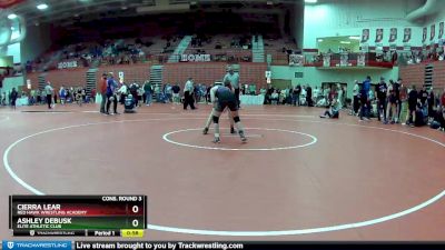 102 lbs Cons. Round 3 - Ashley DeBusk, Elite Athletic Club vs Cierra Lear, Red Hawk Wrestling Academy