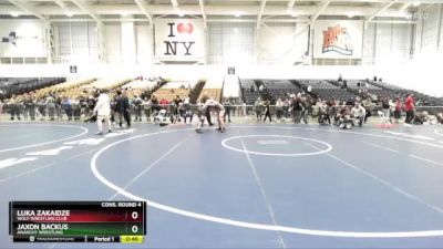 170 lbs Cons. Round 4 - Jaxon Backus, Anarchy Wrestling vs Luka Zakaidze, Wolf Wrestling Club