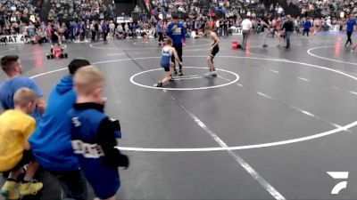 79-86 lbs Champ. Round 1 - Heustyn Roesler, St.Paul Youth Wrestling vs Boede Soncksen, Arapahoe Warriors