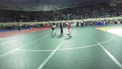 76 lbs Round Of 32 - Cash Bratt, Chickasha Wrestling vs Daxton Duran, Jay Wrestling Club