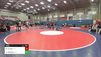 126 lbs Round Of 32 - Matthew Chavez, Justin Garza vs Caleb Mcelroy, Bakersfield