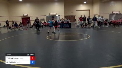 62 kg Semis - Yernur Fidakhmetov, Pennsylvania vs Peter Del Gallo, South Side Wrestling Club