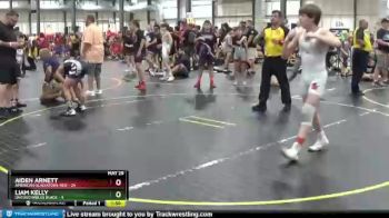 101 lbs Round 2 (6 Team) - Liam Kelly, Untouchables Black vs Aiden Arnett, American Gladiators-Red