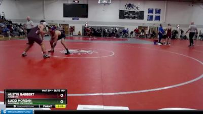 Elite 149 lbs Cons. Round 5 - Austin Gabbert, Augsburg vs Lucio Morgan, Wisconsin-Whitewater