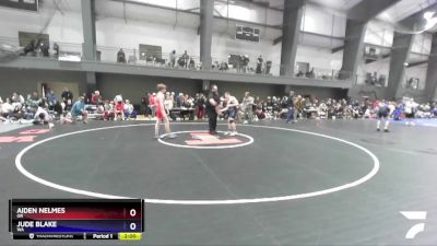 113 lbs Cons. Round 2 - Aiden Nelmes, OR vs Jude Blake, WA