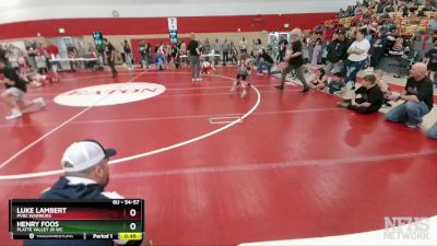 54-57 lbs Round 3 - Henry Foos, Platte Valley Jr WC vs Luke Lambert, PVBC Warriors