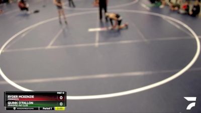 125 lbs Quarterfinal - Ryder McKenzie, Minnesota vs Quinn O`Fallon, SHAKOPEE MAT CLUB