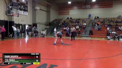 174 lbs Cons. Semi - Mark Rausch, Colby Community College vs Tye Frnka, Northeast Oklahoma