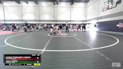 190 lbs Champ. Round 1 - Laiyah Stoddart-Cardova, Fountain Valley vs Maya Garza, Newbury Park