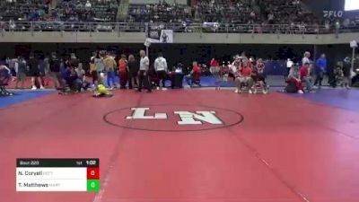 80 lbs Round Of 16 - Nolan Coryell, Pottstown, PA vs Ty Matthews, Martinsburg, PA