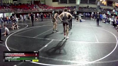 125 lbs Quarterfinal - Lincoln Nekoliczak, Central Valley Youth Wrestling vs Landry Larsen, The Best Wrestler