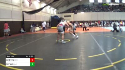 157 lbs Round Of 16 - Braedon Orrino, Clackamas Community College vs Ryan Fidel, Colorado School Of Mines