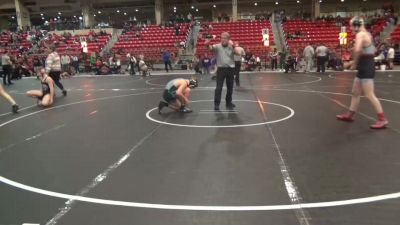 140 lbs Cons. Round 3 - Rylan Berger, Pomona Elite vs Cade Hirstine, Greenwood Village