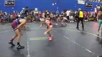 85 lbs Quarterfinals (8 Team) - Coy Mehlert, Team Iowa Red vs Urijah Courter, Team Iowa Blue