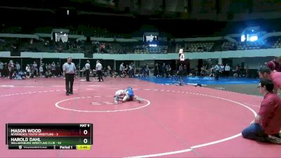 80 lbs 1st Place Match - Mason Wood, Riverheads Youth Wrestling vs Harold Dahl, Williamsburg Wrestling Club