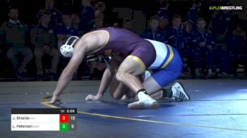 165 lbs - Logan Peterson, SDSU vs Josh Shields, ASU