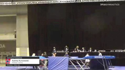 Aubrey Kurczewski - Individual Trampoline, Midwest Training - 2021 USA Gymnastics Championships