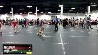 48 lbs Placement (4 Team) - Lawson Murdock, Mat Warriors vs Colton Clark, Finger Lakes Elite