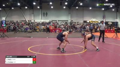 141 lbs Round of 32 - Jeremiah Reitz, Duke vs Sal Profaci, University Of Michigan