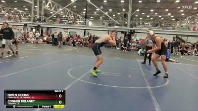 190 lbs Round 3 (8 Team) - Owen Klimas, Team Shutt Dethrone vs Conner Delaney, Triumph