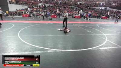 48 lbs Cons. Round 3 - Trip Gottschalk, Antigo vs Cameron Novinskie, IGH Youth Wrestling