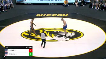 197 lbs Match - Colton Hawks, 9 Missouri vs Calvin Sund, 18 Air Force