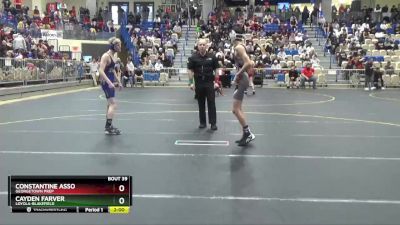 113 lbs Champ. Round 2 - Cayden Farver, Loyola-Blakefield vs Constantine Asso, Georgetown Prep