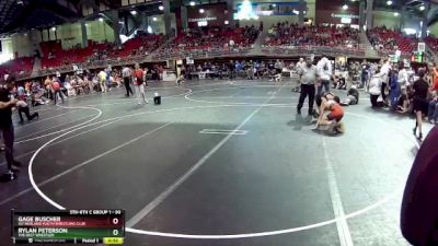 90 lbs Cons. Round 3 - Rylan Peterson, The Best Wrestler vs Gage Buscher, Sutherland Youth Wrestling Club