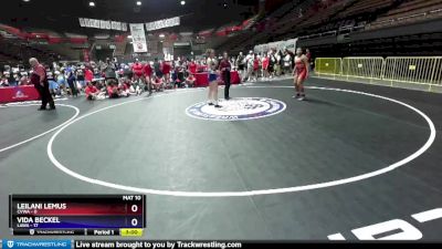 164 lbs Round 3 (16 Team) - Leilani Lemus, CVWA vs Vida Beckel, LAWA