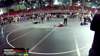 85 lbs Semifinal - Paxton Terry, Nebraska Boyz vs Bryx Leichleiter, Tiger Wrestling Club