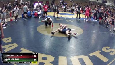 70 lbs 3rd Place Match - Damir Afaunov, EGWA vs Augustine Cortes, Madera Wrestling Club